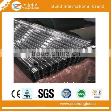 Surface Treatment Corrugated Zinc Coated Roofing Sheets 0.45mm Thick photo-2