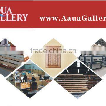 Glazed Kitchen Cabinet Door With Edge Banding