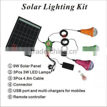 New Portable Led Solar Light With Usb Charger Port photo-2
