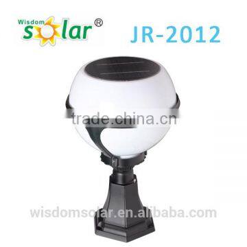 JR-2012 China solar light for outdoor/garden/yard solar pillar light