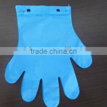 High Speed Automatic HDPE LDPE PE glove making machine