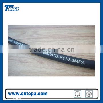 Heavy duty rubber hose SAE 100 R2AT with DIN EN 853 2SN standard