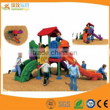 Plastic outdoor playground equipment