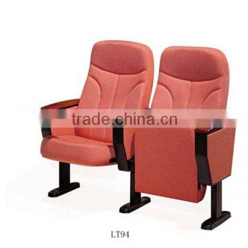 Theater Chair Furniture Cheap Folding Chairs With Writing Pad Auditorium Chair on Sale LT94