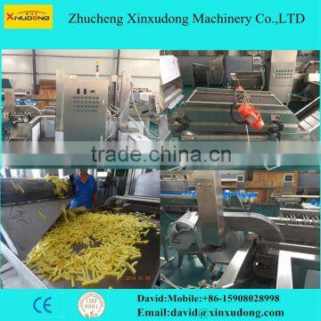 fresh potato chips making machine