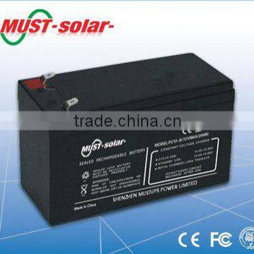 <MUST Solar>Inverter and ups battery system gel battery 12v 150ah