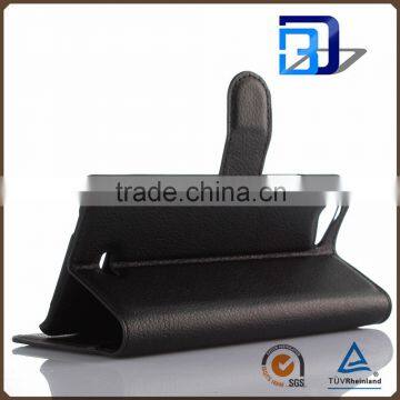 Bulk Buy From China Product Stand Wallet Lychee Leather Cover for Wiko Pulp 4G Case Express photo-6