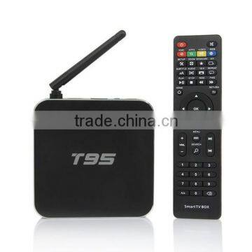 Android TV Box T95 2GB RAM Metal Case Amlogic S905 Quad Core 4K Android 5.1 2.4G/5GHz WiFi KODI 16.0 set top Box