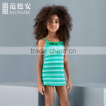 Balneaire 2016 New Arrival Beautiful Green Children Swimwear ,kids Girls Swimwear photo-2