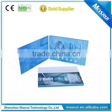 5inch video book with customized artwork