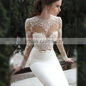 Women Bridesmaid Ball Prom Gown Formal Evening Party Cocktail Long Lace Dress VM photo-6