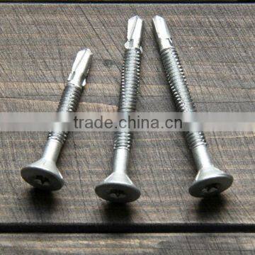 Countersunk Head TORX Self Drilling Screw Wings Dacromet photo-2