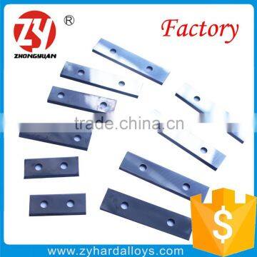 reversible yg8 tungsten carbide planer knife for woodworking