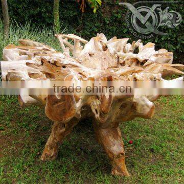 Teak Root Furniture Indonesia - Teak Root Round Dining Table