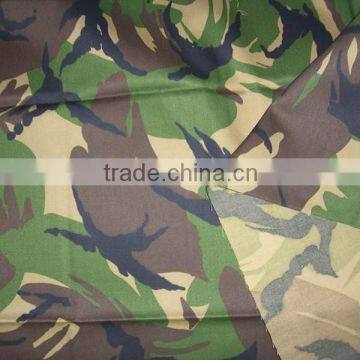 Hunting camouflage uniform fabric, 21s*21s 108*58, 65% polyester 35% cotton twill camouflage fabric