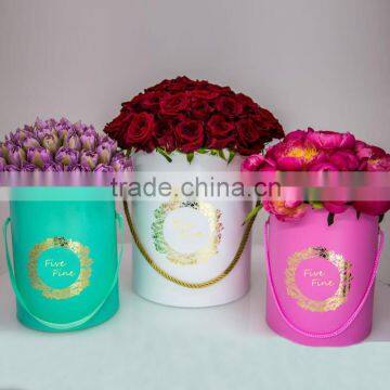 Lovely Round Flower Box with different Color