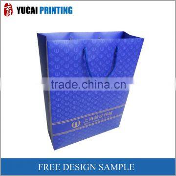 250g Coated Duplex Board Paper Shopping Bag