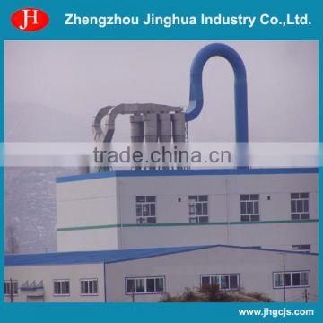 Non leaking negative pressure wheat starch dryer