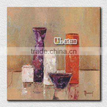 Impression canvas picture pot painting designs