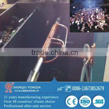 120kw Continuous steel bar forge heating machine for making nuts