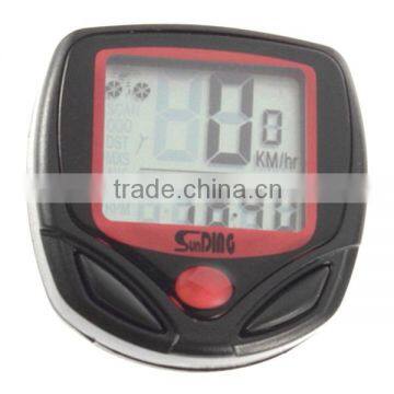 digital LCD bicycle computer SD-548B sunding factory direct cycle speedometer