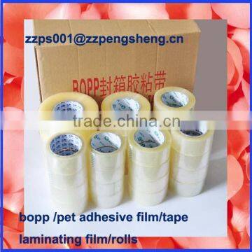 2016 Cheap Clear Adhesive Tape of Bopp Film Packing Adhesive Tape/transparent Adhesive Tape/color Adhesive Tape