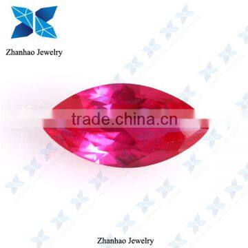 Fashion marquise natural rough corundum ruby for sale