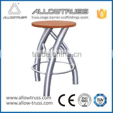 popular modern bar tables portable chairs with aluminum legs