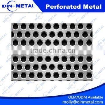 Sheet Metal Perforated Fabrication For Speaker Grill Mesh