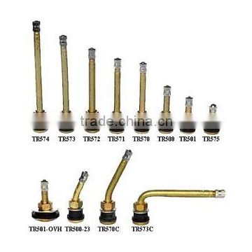 Tubeless truck valves