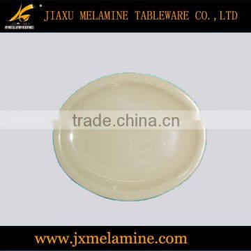 11.5" melamine ware oval plate