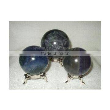 Blue Flourite Sphere