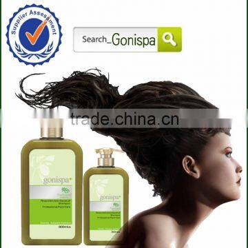 Private label traditional medicine best mint shampoo in green bottle