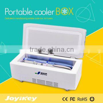 High quality portable vaccine cold box battery powered mini fridge with CE,FCC approved