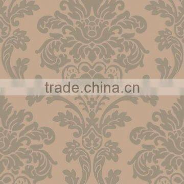Good Quality Soundproof Sofa Background Vinyl Wallpaper/pvc Wallcovering/modern Classical Wallpaper photo-2