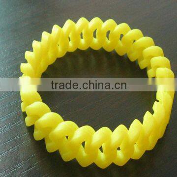 New Loom Silicone Bracelet for Promotion