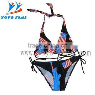 american flag bikinis with CE certificate