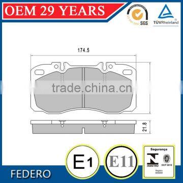 Semi metallic OE 190 6416 GDB5068 Brake Pads for Iveco