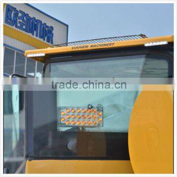 Qingdao EOUGEM ZL13CE Approved Construction Equipment Mini Loader With Plain Bucket photo-3