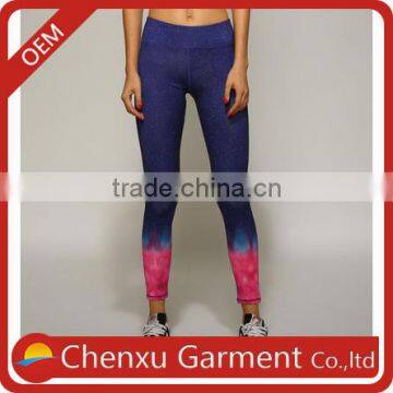 sublimation yoga pants sport yoga pants