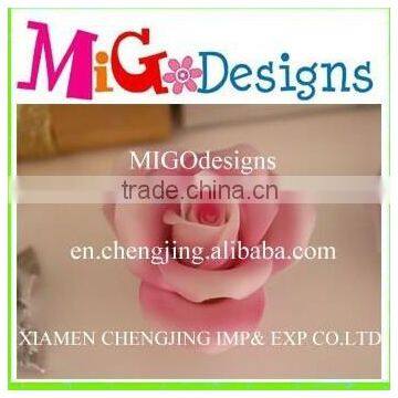 Promotional Gift OEM Decor Decorative Colorful Handicraft Ceramic Flower