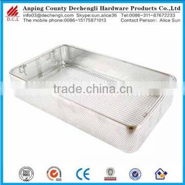 Perforated sterilization basket/Instrument sterilization basket