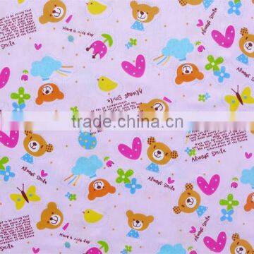 flower printed fabric twill woven 100% cotton fabric