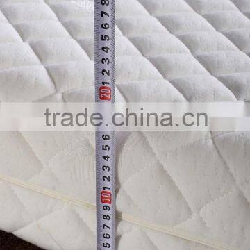 Thick Natural Latex Foam Knitted Fabric Removable Zipper off Mattress