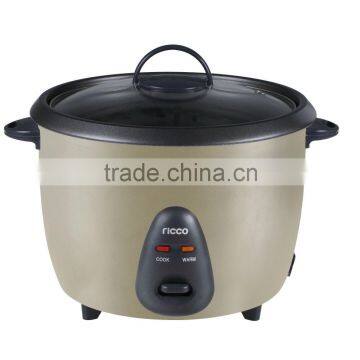 OEM factory price kitchen appliance drum rice cooker with glass lid in 0.6L/1.0L/1.5L/1.8L/2.2L/2.8L