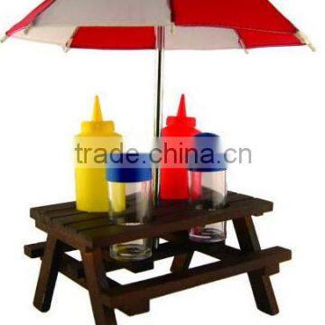 BBQ CONDIMENT SET