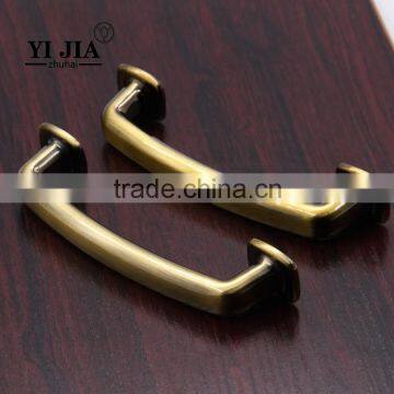 Zinc Alloy Lever Bronze Plated Modern Cabinet Drawer Handle photo-3