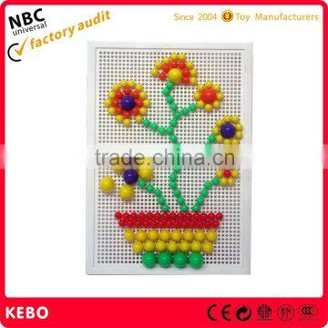 Plastic Nail Bricks Puzzle for Kids photo-2