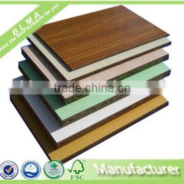 BLMA plain particleboard/plain chipboard/melamine particle board/melamine chipboard