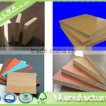 standard size melamine laminated particle board for furniture